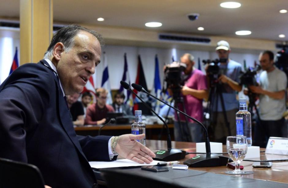 La liga espa&ntilde;ola podr&aacute; concluir normalmente despu&eacute;s que este jueves la justicia espa&ntilde;ola haya suspendido cautelarmente la huelga de futbolistas convocada a partir del s&aacute;bado. (Foto: AFP)&nbsp;