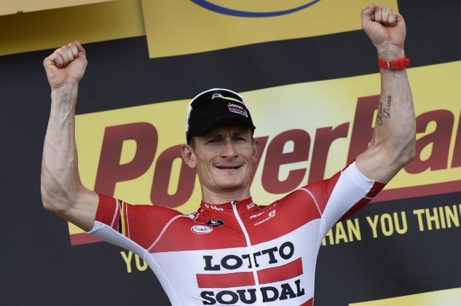 Andr&eacute; Greipel gan&oacute; su tercera etapa en la actual edici&oacute;n del Tour de France. (Foto: AFP)
