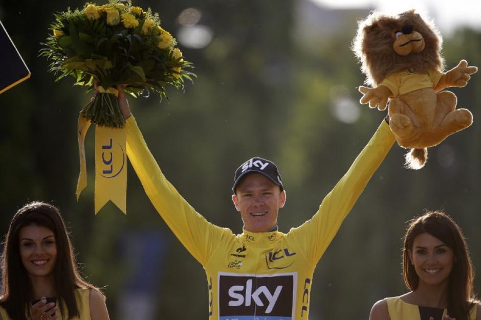 Froome gan&oacute; por segunda ocasi&oacute;n un Tour de France, pues lo hab&iacute;a logrado en 2013. (Foto: AFP)