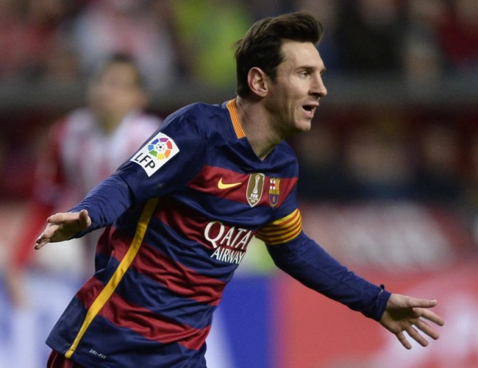 Messi anot&oacute; su gol 300 en la liga y llega a una nueva marca en el Barcelona. (Foto: AFP)
