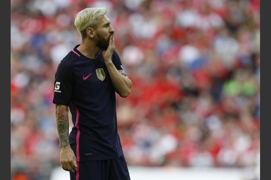As&iacute; qued&oacute; Leo Messi tras la derrota. (Foto: AFP)