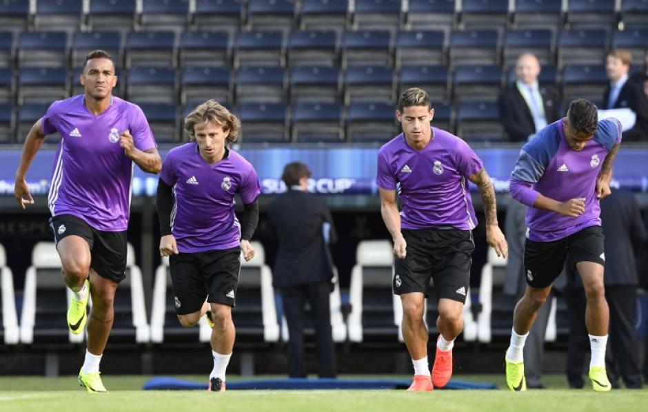 El Real Madrid ya entren&oacute; en Noruega. (Foto: AFP)
