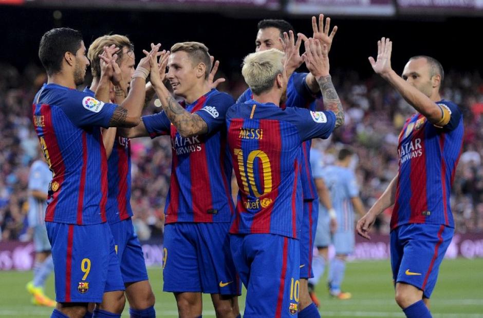 El Bar&ccedil;a se llev&oacute; el &uacute;ltimo amistoso de pretemporada. (Foto: AFP)