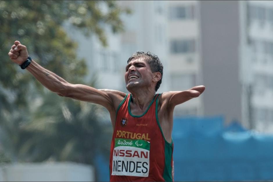 El portugu&eacute;s Manuel Mendes se qued&oacute; con el marat&oacute;n en los Juegos Paral&iacute;mpicos, de R&iacute;o 2016. (Foto: AFP)