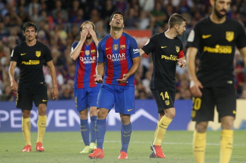 El Barcelona empat&oacute; contra el Atleti y no se acerc&oacute; al Madrid (Foto: AFP)