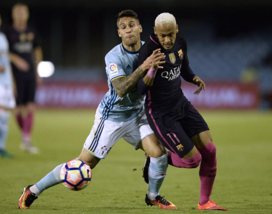 El Bar&ccedil;a cae por goleada en Vigo. (Foto: AFP)