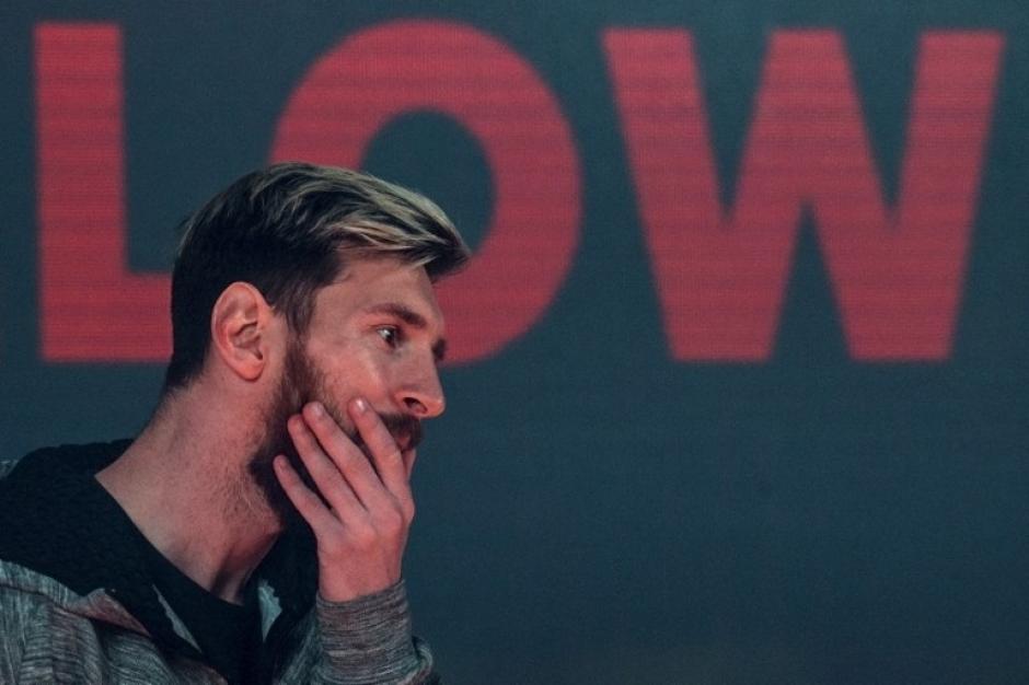 Leo Messi no entren&oacute; con el resto del equipo. (Foto: AFP)