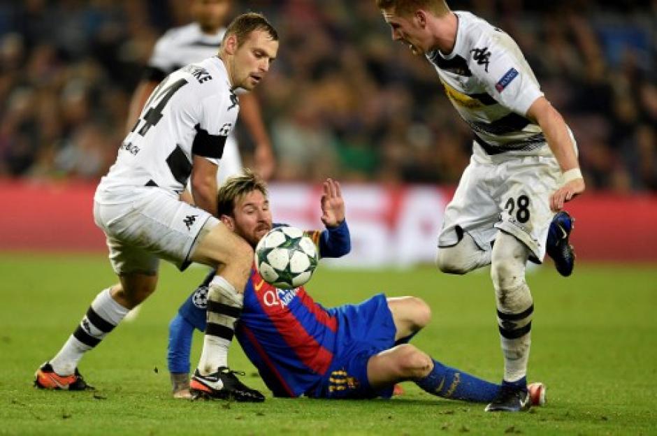 Messi no pudo marcar el triplete que le permitir&iacute;a superar a CR7. (Foto: AFP)