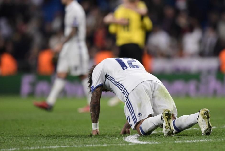 El Real Madrid fall&oacute; en casa en el &uacute;ltimo minuto. (Foto: AFP)