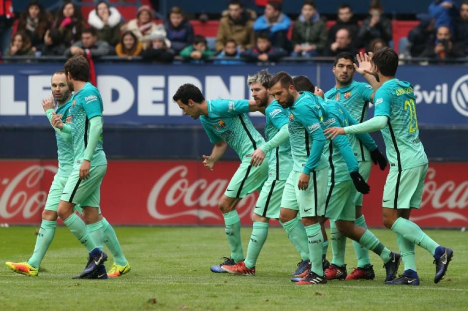 El Barcelona rompi&oacute; una racha de tres empates consecutivos en La Liga. (Foto: AFP)