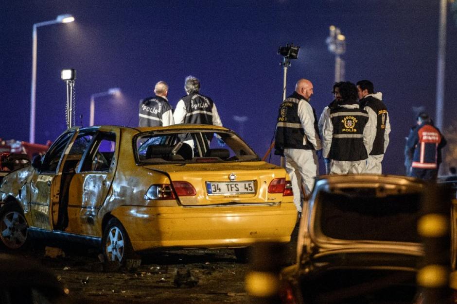 Las explosiones se dieron sobre las 22:30 horas. (Foto: AFP)