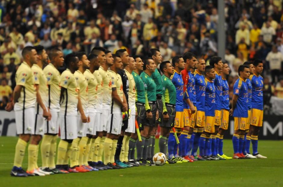 El Am&eacute;rica y los Tigres empataron en el partido de ida de la final del f&uacute;tbol mexicano. (Foto: AFP)