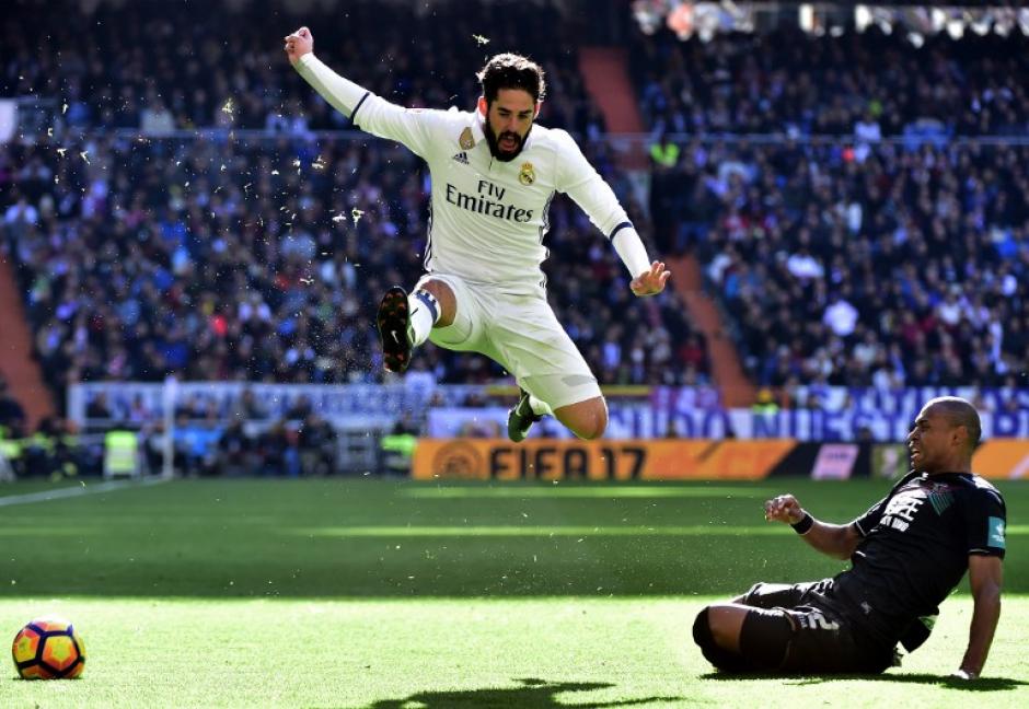 El Real Madrid logr&oacute; una comoda victoria. Isco anot&oacute; dos goles. (Foto: AFP)&nbsp;