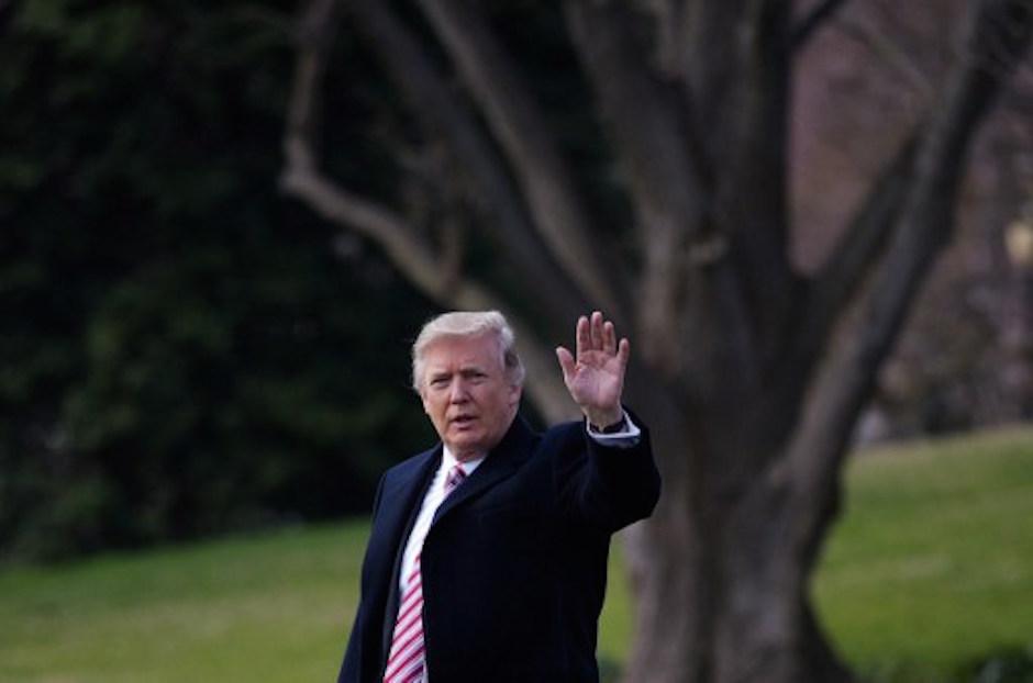 El presidente estadounidense Donald Trump vive solo en la residencia de la Casa Blanca. (Foto: AFP)