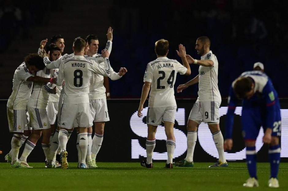 El Real Madrid derrot&oacute; al Cruz Azul en la semifinal del Mundial de Clubes. (Foto: AFP)