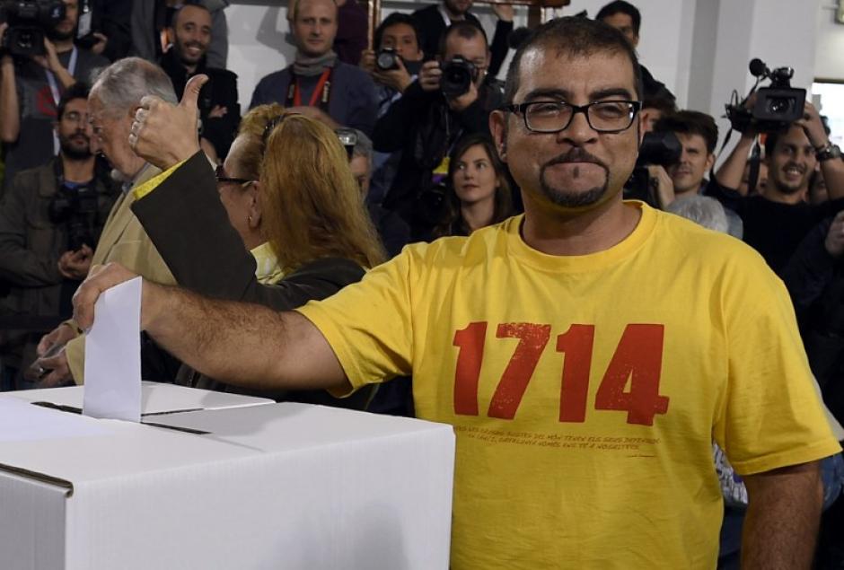 M&aacute;s de un mill&oacute;n de personas han ejercido su voto en la b&uacute;squeda de independencia de Catalu&ntilde;a, pese al veto de Madrid. (Foto: AFP)