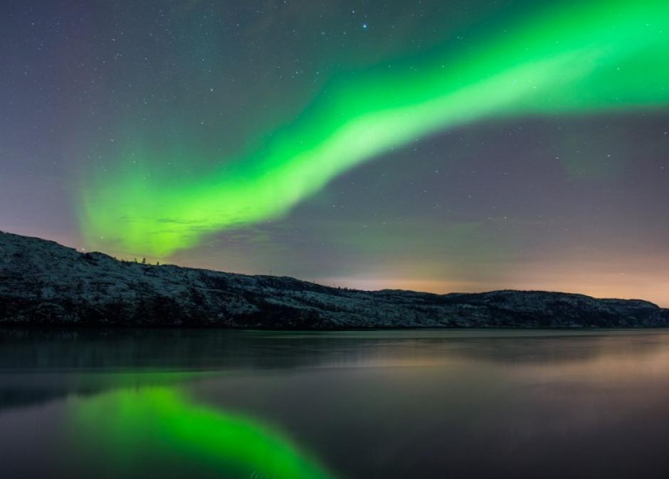 La aurora boreal es un fen&oacute;meno meteorol&oacute;gico causado por el sol. &nbsp;(Foto: AFP)&nbsp;