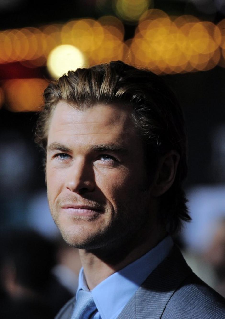 El actor australiano Chris Hemsworth, conocido por su papel como superh&eacute;roe en la pel&iacute;cula 'Thor', fue escogido como el hombre m&aacute;s sexy del mundo seg&uacute;n se&ntilde;al&oacute; la revista People. (Foto:AFP)