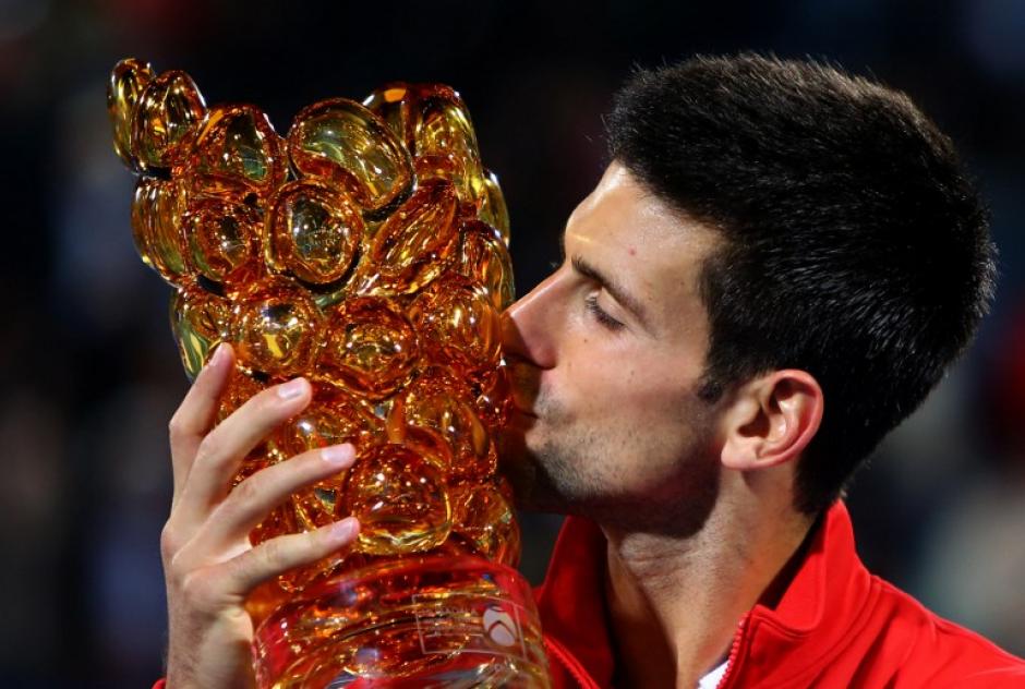 El tenista serbio Novak Djokovic ha revalidado el t&iacute;tulo de campe&oacute;n del Mubadala World Tennis Champioship, torneo de exhibici&oacute;n que se disputa en Abu Dhabi. (AFP)&nbsp;