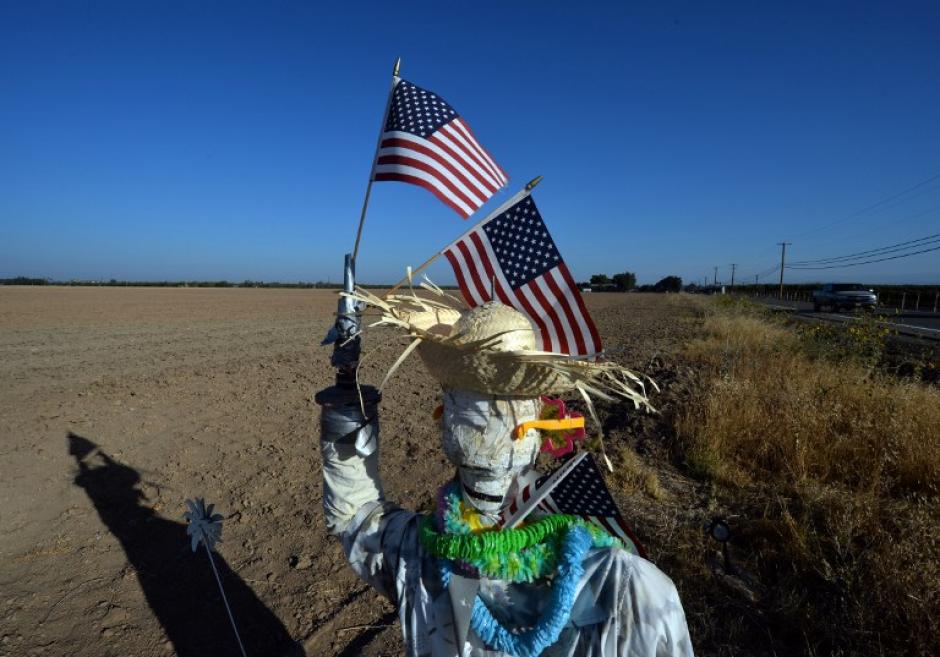 Una fuerte sequ&iacute;a, la peor que se ha visto en d&eacute;cadas, afecta a Estados Unidos. California el la regi&oacute;n m&aacute;s perjudicada. (Foto: AFP/Mark Ralston)
