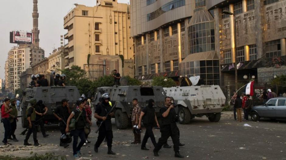 El ej&eacute;rcito egipcio reprime una vez m&aacute;s las manifestaciones en la Plaza Tahrir