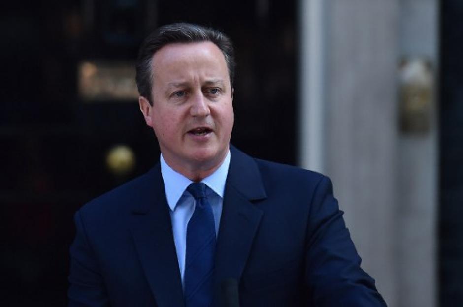 El primer ministro brit&aacute;nico, David Cameron, inform&oacute; sobre sus intenciones de renunciar al cargo. (Foto: AFP)