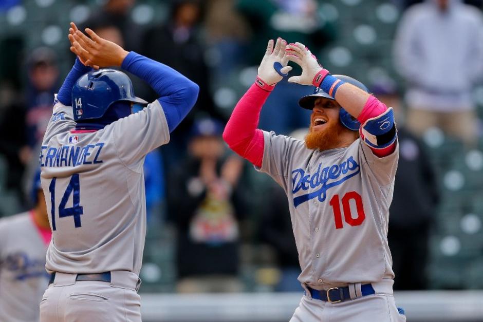Los Dodgers derrotaron a los Rockies y el dominicano Pedro B&aacute;ez se qued&oacute; con la victoria. (Foto: AFP)