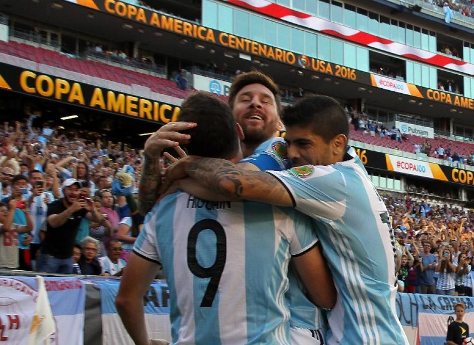 Argentina mostr&oacute; su potencial ofensivo y avanz&oacute; a las semifinales de la Copa Am&eacute;rica eliminando a Venezuela. (Foto: AFP)
