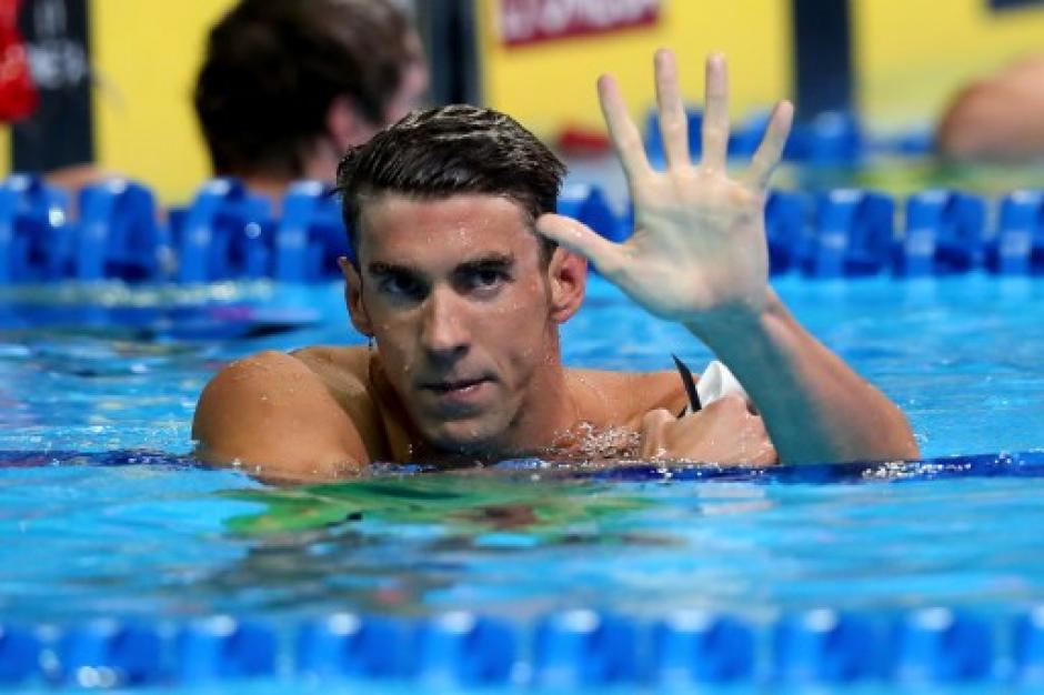 Phelps estará en Río y defenderá su medalla de oro. (Foto: AFP)
