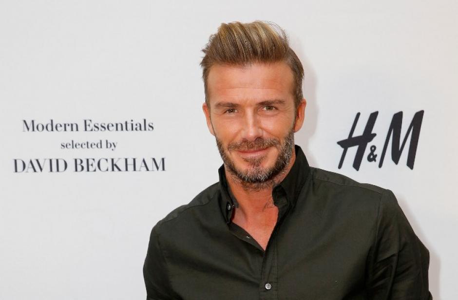 Este es David Beckham (obviamente)... (Foto: AFP)