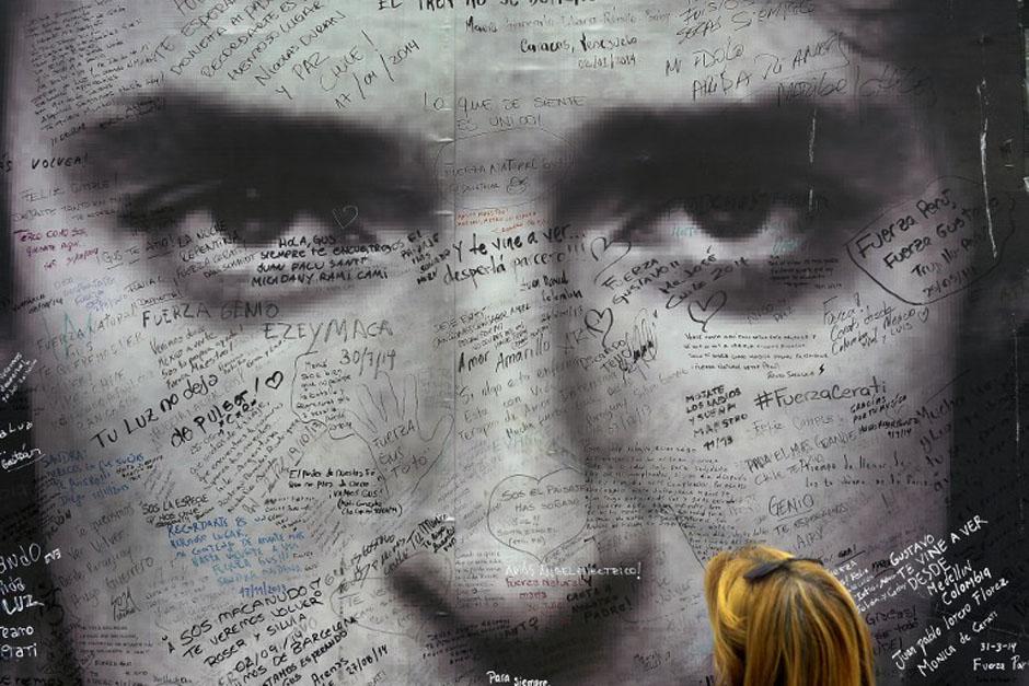 Luego de ser velado en el palacio de la Legislatura en Argentina fue sepultado este viernes en un cementerio privado (Foto: AFP)