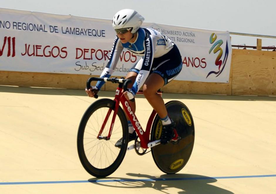 Nicolle Bruderer sel llev&oacute; la medalla de bronce pra Guatemala en la prueba de Scrach. (COG)
