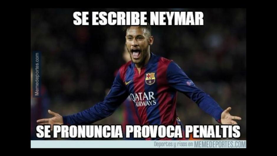 El brasile&ntilde;o es el protagonistas de las burlas en las redes sociales.&nbsp;