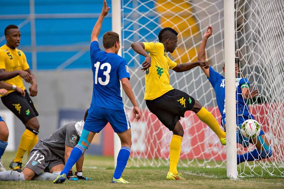 Guatemala cay&oacute; 2-1 ante Jamaica en el Premundial Sub-17 camino a Chile 2015, su siguiente rival ser&aacute; Estados Unidos. (Foto: Concacaf/Mexsport)