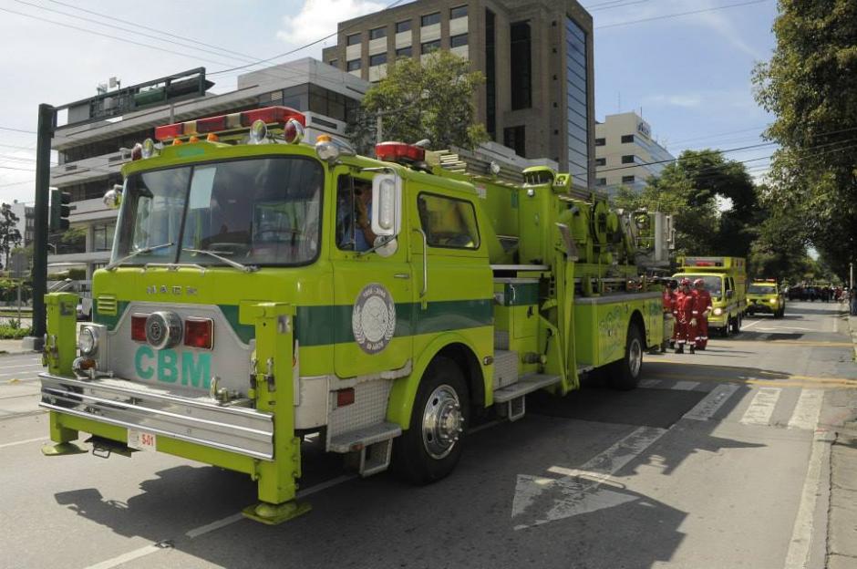 Las unidades de los Bomberos Municipales encuentran con mucha frecuencia complicaciones en el tránsito cuando se dirigen a atender una emergencia. (Foto: Bomberos Municipales)