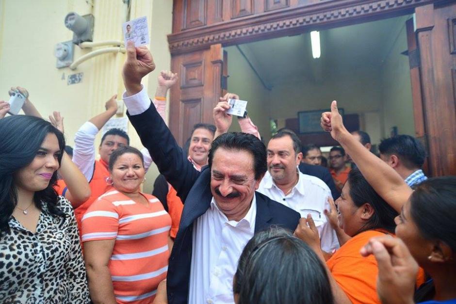 Mario David Garc&iacute;a se convirti&oacute; en el sexto candidato a la presidencia en quedar formalmente inscrito. (Foto: Wilder L&oacute;pez/Soy502)