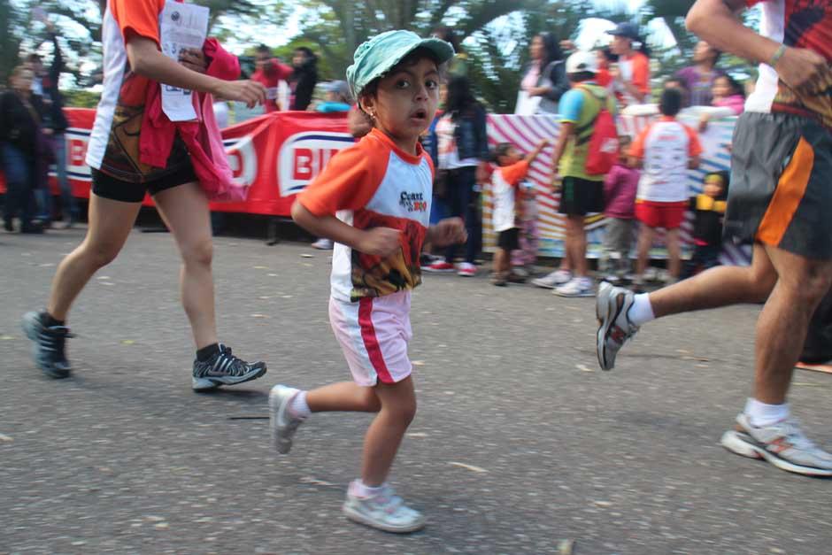 Los m&aacute;s peque&ntilde;os tuvieron la oportunidad de participar. (Jos&eacute; D&aacute;vila/Soy502)