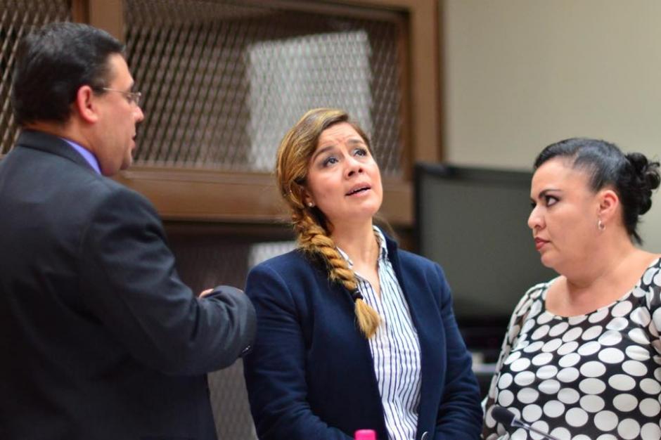 La ex Intedente de la Sat, Claudia Méndez, declaró por más de cinco horas, (Foto: Jesús Alfonso/Soy502)&nbsp;