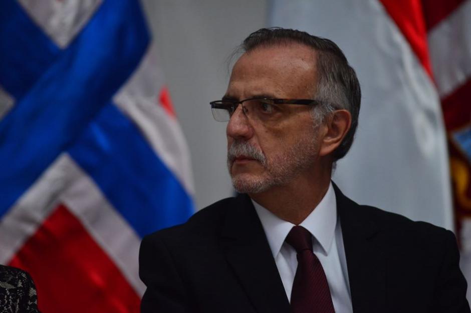 El Comisionado Internacional Contra la Impunidad en Guatemala, Iv&aacute;n Vel&aacute;squez, durante la entrega del octavo Informe de Labores de la CICIG. (Foto: Jes&uacute;s Alfonso/Soy502)