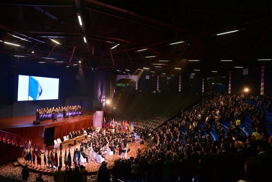 El auditorio para el Foro de Competitividad de Las Am&eacute;ricas. (Foto: Wilder L&oacute;pez/Soy502)