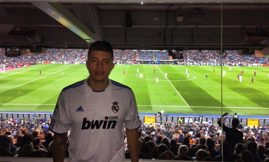 El guatemalteco Sebasti&aacute;n Molina cumpli&oacute; sus sue&ntilde;o de ver un cl&aacute;sico espa&ntilde;ol en el Santiago Bernab&eacute;u. (Foto: Sebasti&aacute;n Molina)