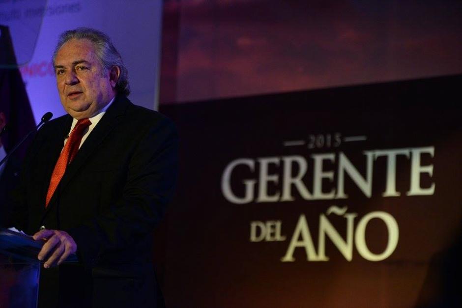 Juan Mauricio Wurmser, de&nbsp;Wurmser Ogilvy &amp; Mather, se convirti&oacute; en el d&eacute;cimo Gerente del A&ntilde;o. (Foto: Wilder L&oacute;pez/Soy502)