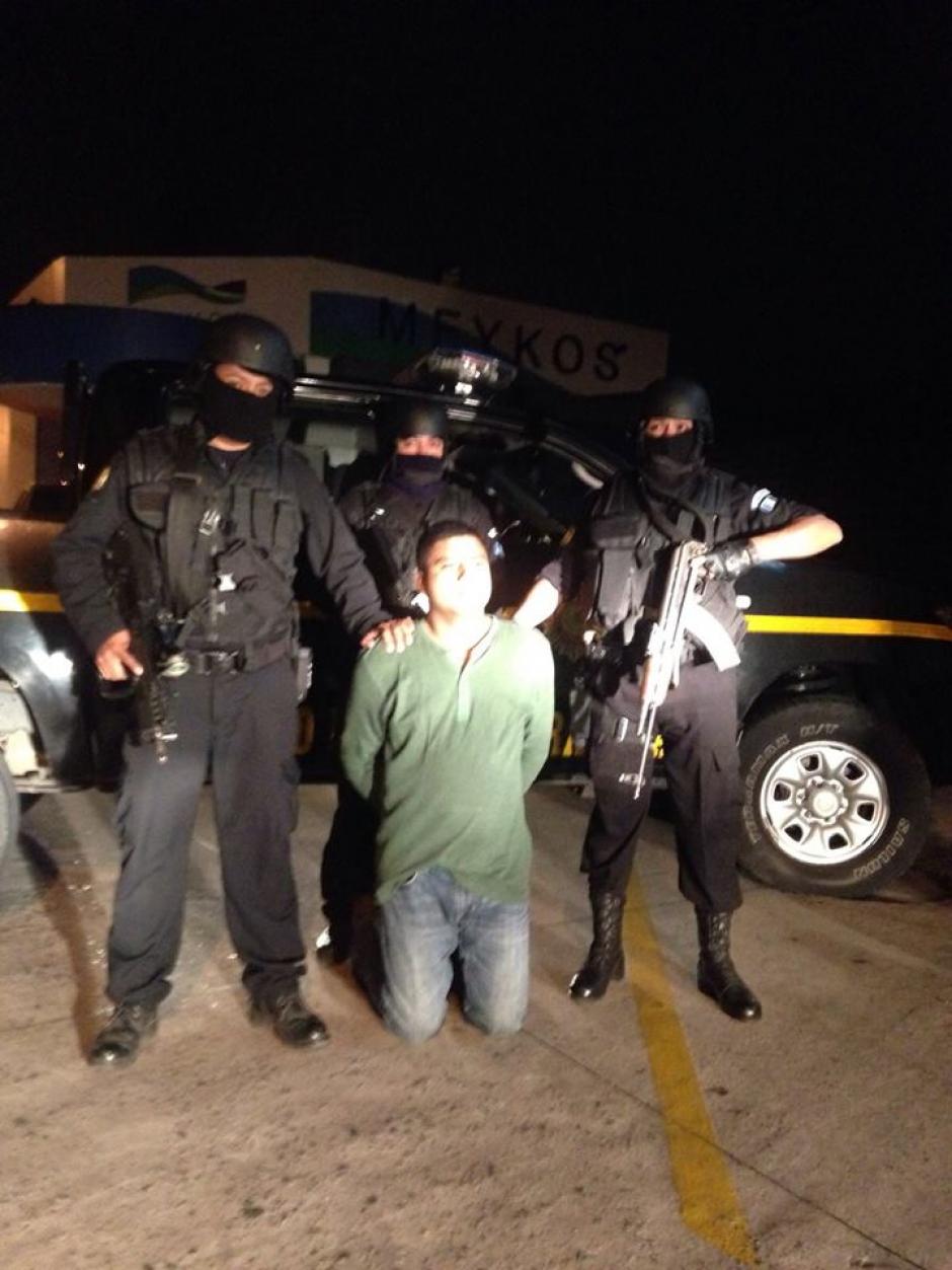 La captura tuvo lugar la noche del domingo sobre la ruta a El Salvador. (Foto: PNC)