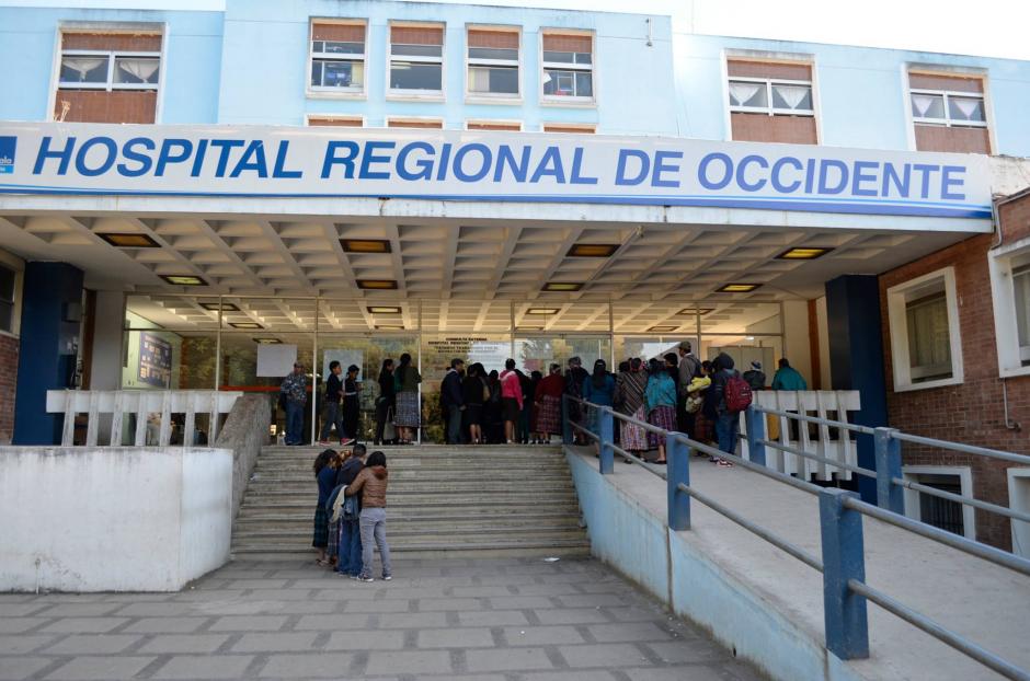 La consulta externa del Hospital Regional de Occidente permanece cerrada desde el 11 de enero pasado. (Foto: Ministerio de Salud)