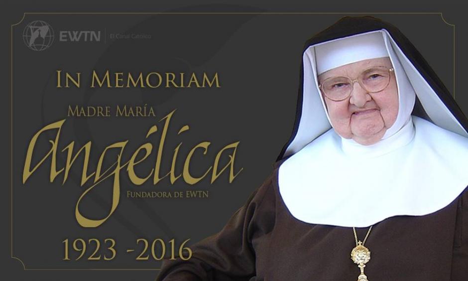 &nbsp;La fundadora de la cadena televisiva cat&oacute;lica EWTN, Madre Ang&eacute;lica, falleci&oacute; este domingo. (Foto: Fecebook/EWTN)
