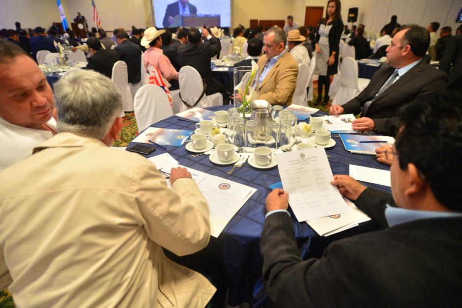 Alcaldes guatemaltecos participan en el Simposio de Enfoque en Asuntos de Seguridad Ciudadana para el Gobierno Local. (Foto: Wilder L&oacute;pez/Soy502)