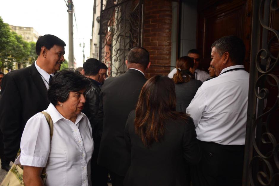 Los empleados del Congreso se reunieron en privado en horario laboral. (Foto: Jesús Alfonso/Soy502)