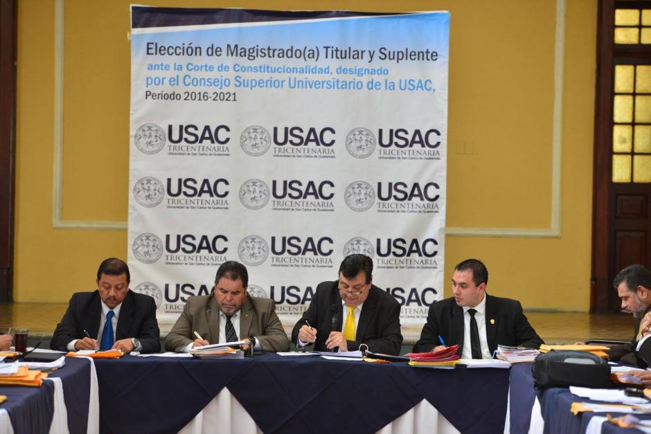 La Universidad de San Carlos (USAC) eligió a Francisco De Mata Vela como magistrado titular de la Corte de Constitucionalidad (CC).  (Foto: Jesús Alfonso/Soy502) 
