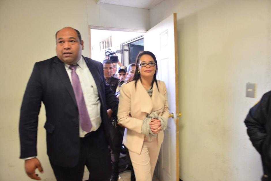 Roxana Baldetti hab&iacute;a sido trasladada desde Santa Teresa a Villa Nueva. (Foto: Jes&uacute;s Alfonso/Soy502)