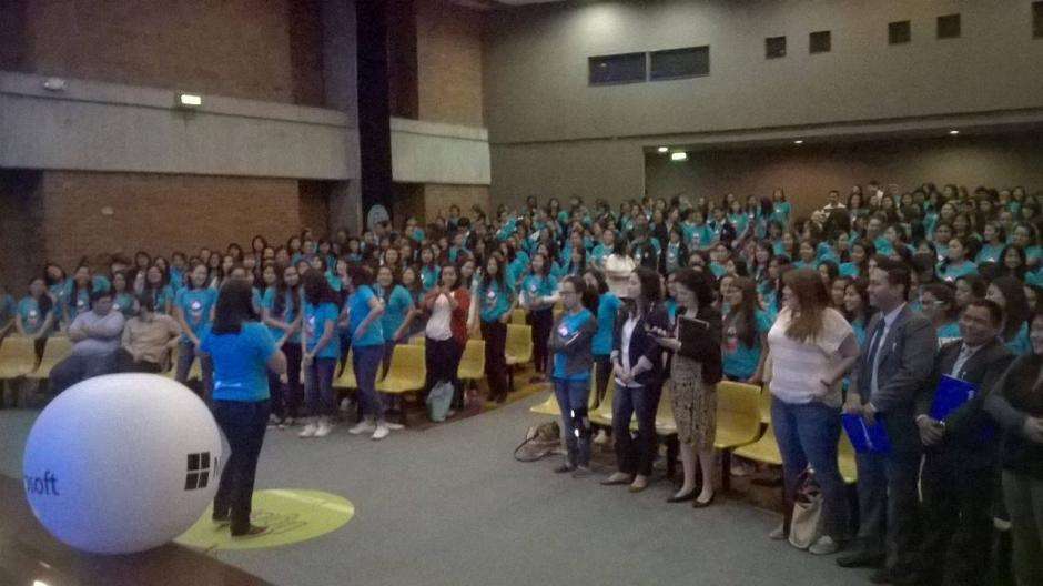 M&aacute;s de 300 ni&ntilde;as participaron del evento Digigirlz. (Foto: Fredy Hern&aacute;ndez/Soy502)